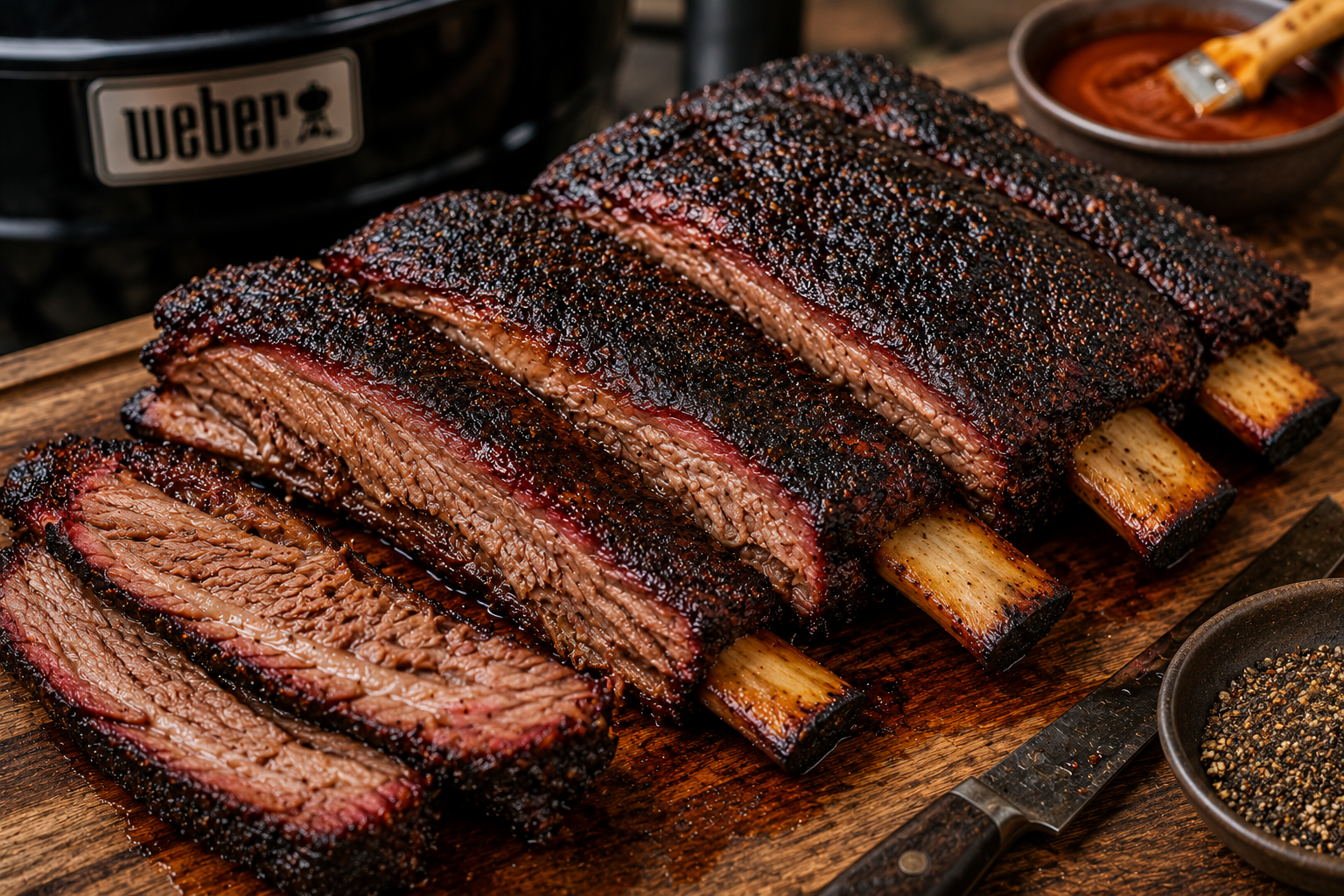 Говежди ребра Beef Short Ribs на Weber