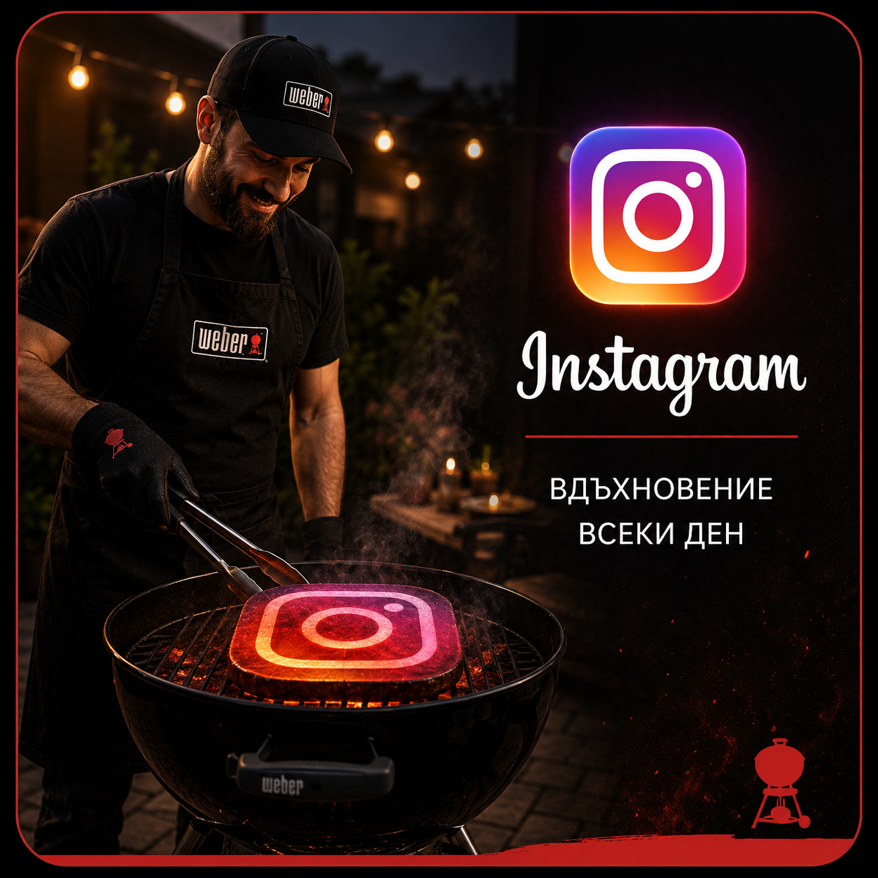 Weber BBQ Bulgaria в Instagram