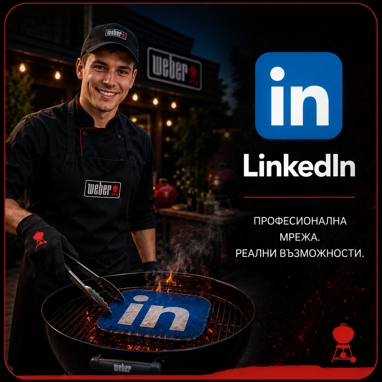 Weber Grill Academy Sofia в LinkedIn