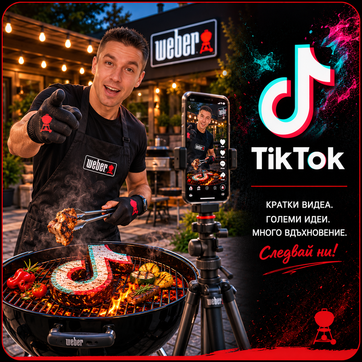 Weber BBQ Bulgaria в TikTok